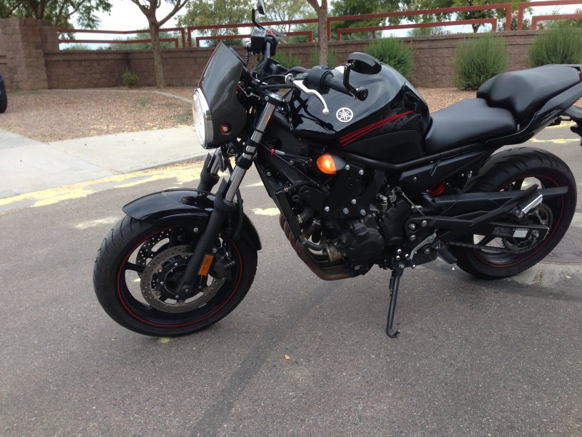 FZ6R Streetfighter Mod Completed.