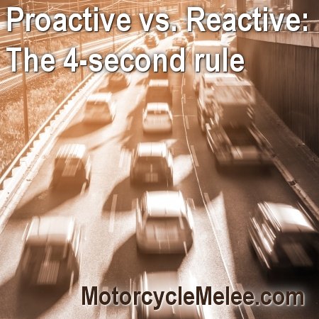 Motorcycle Madness Tip of the Day: The 4-Second Rule