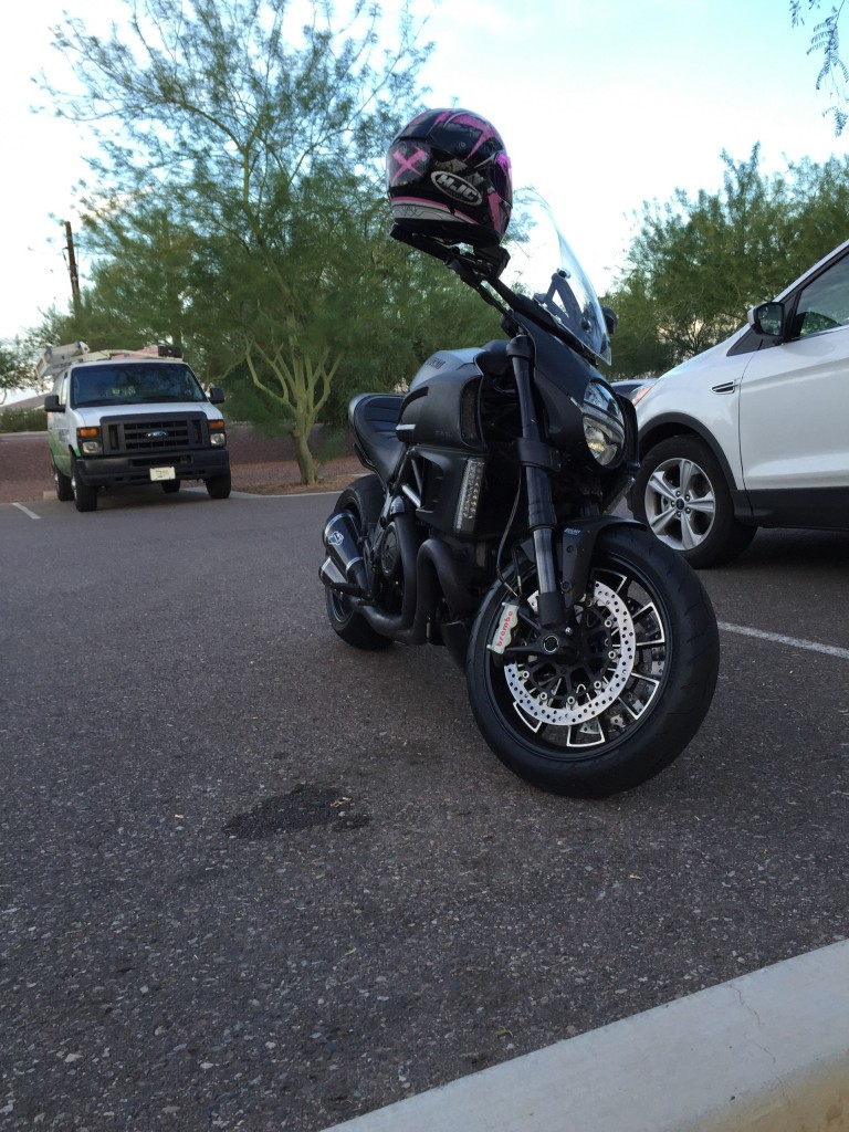 Ducati Diavel Blacked Out