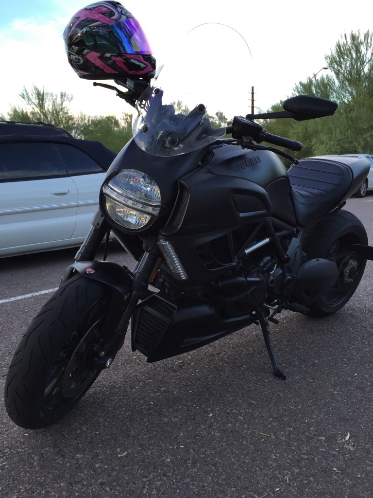 Ducati Diavel Murderously Blacked Out
