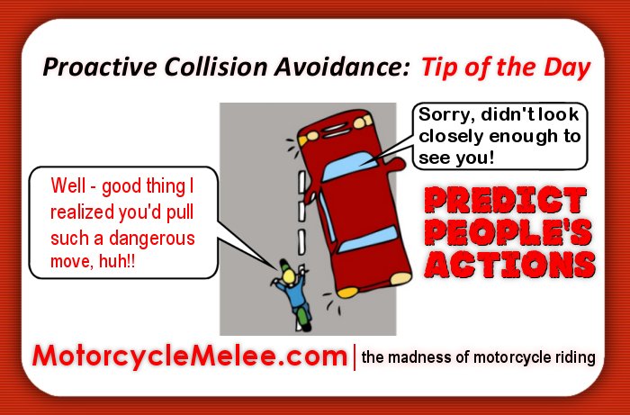 Proactive Collision Avoidance Tip of the Day – Predict People’s Actions